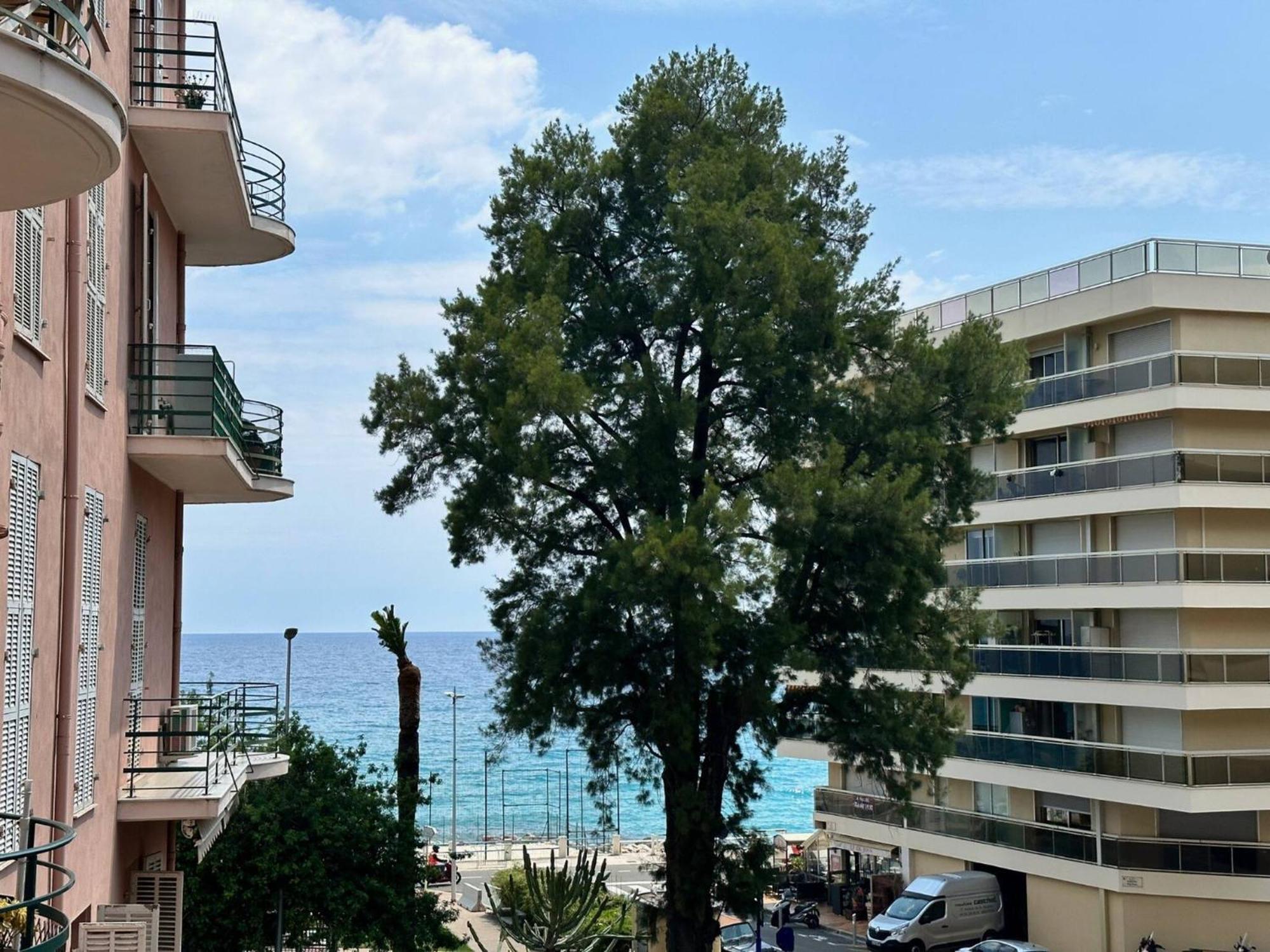 Beau 3 Pieces Vue Mer Mentone Esterno foto